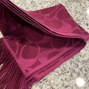 Coach Cashmere Scarf